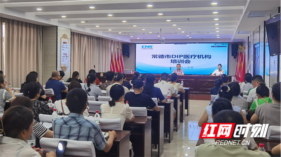 常德市医保事务中心召开2023年DIP业务培训会 以训促干提升支付改革质效